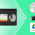 VHS a Digital: Pendrive, DVD, Enlace MP4