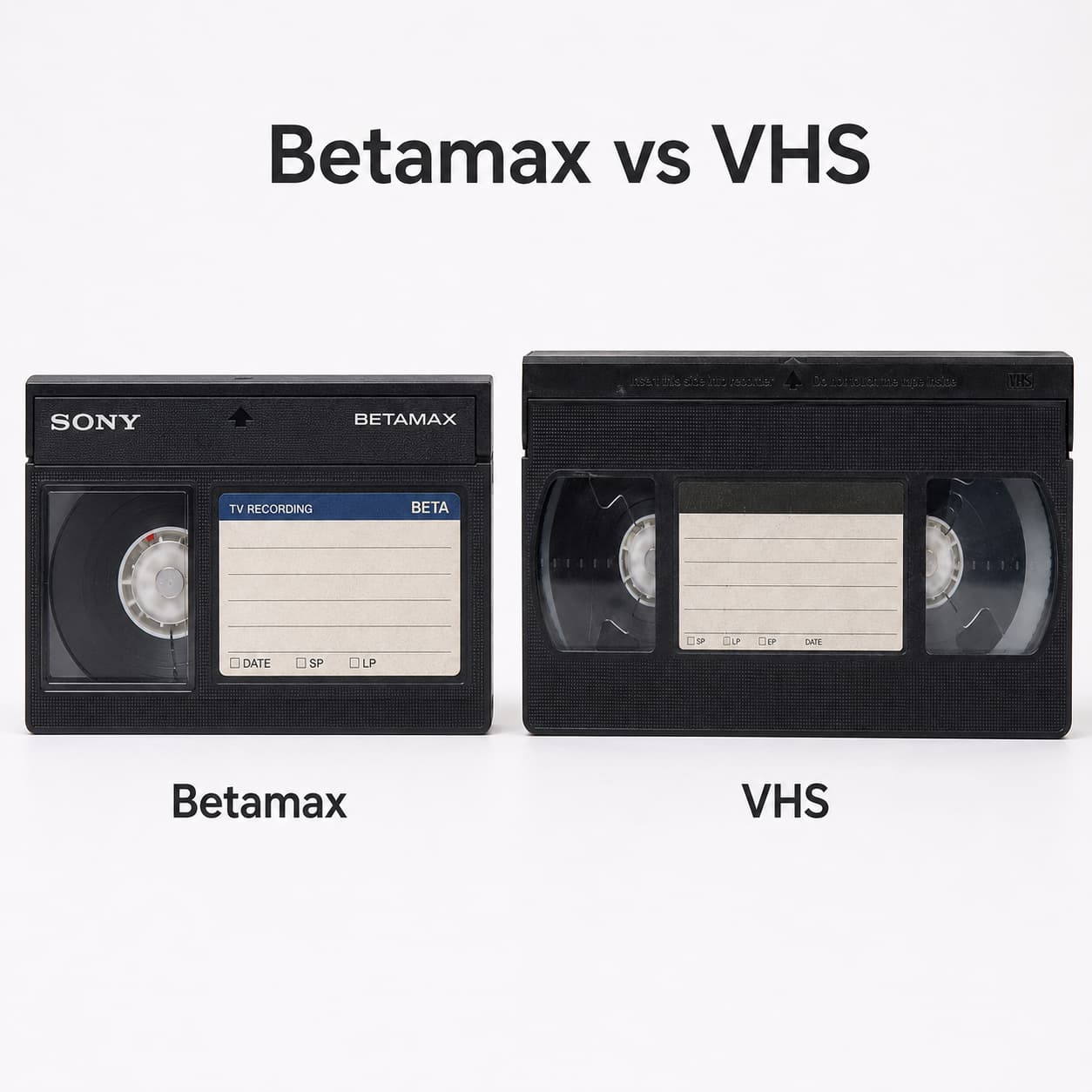 Betamax vs vhs
